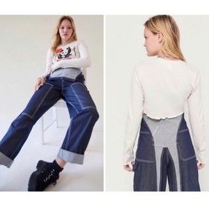 NEW Urban outfitters long sleeve panda top sz medium